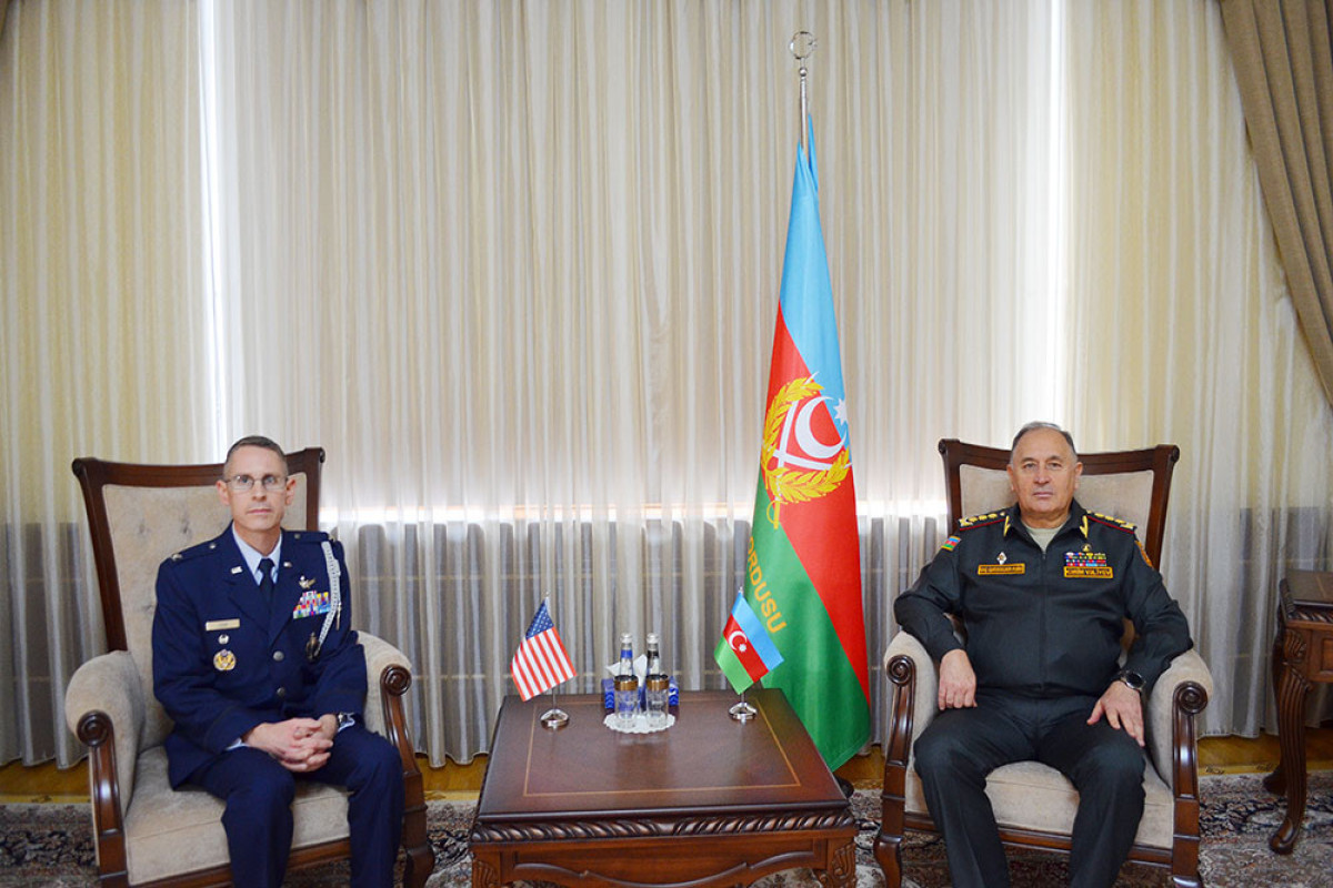 Начальник Генштаба Азербайджанской Армии встретился с военным атташе США