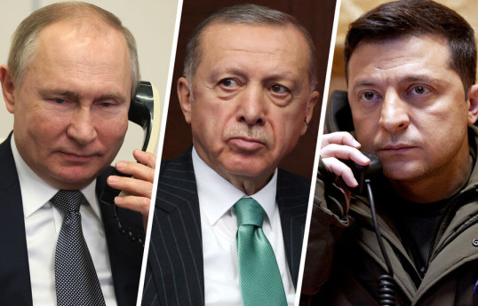 Владимир Путин, Реджеп Тайип Эрдоган, Владимир Зеленский
