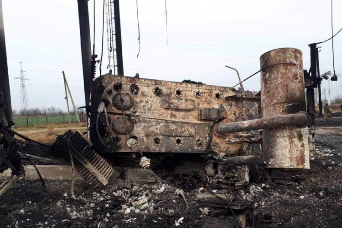 ВС России используют метод выжженной земли: Покидая Херсон взорвали крупный энергетический объект -ФОТО 