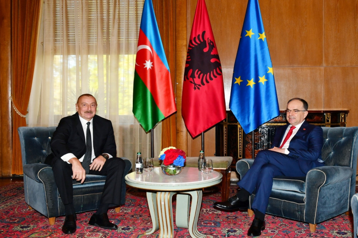 В Тиране состоялась встреча президентов Азербайджана и Албании один на один -ФОТО 