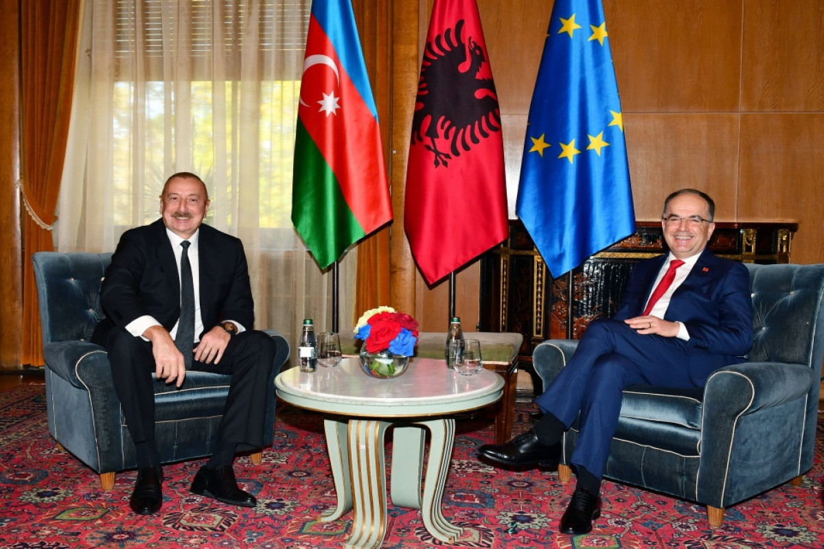 В Тиране состоялась встреча президентов Азербайджана и Албании один на один -ФОТО 