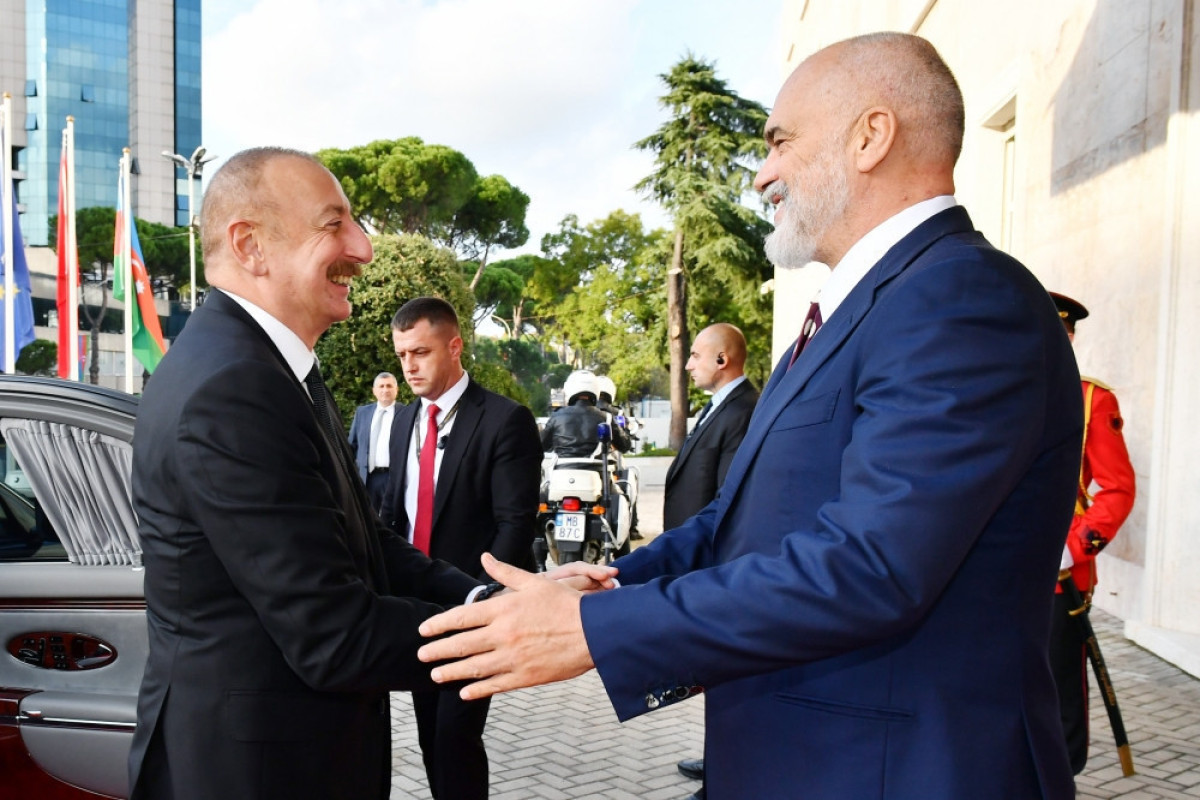Президент Азербайджана встретился с премьер-министром Албании один на один-ФОТО -ОБНОВЛЕНО 
