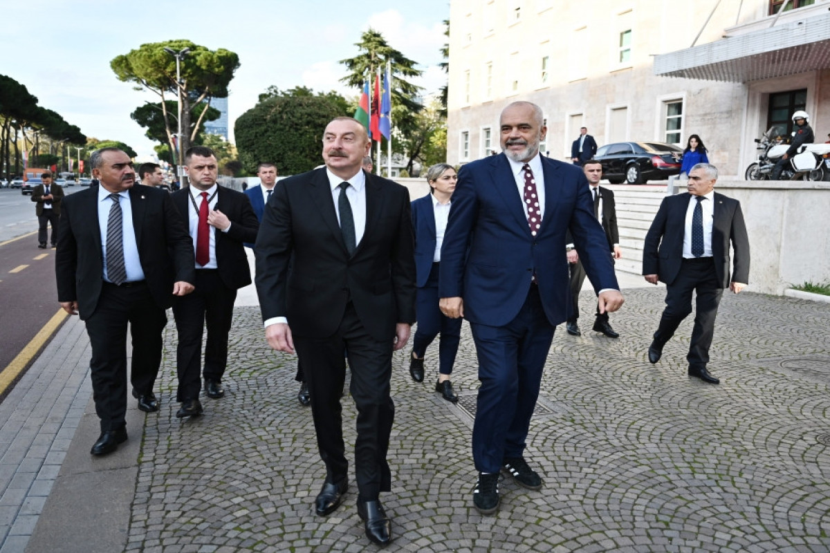 Президент Азербайджана встретился с премьер-министром Албании один на один-ФОТО -ОБНОВЛЕНО 