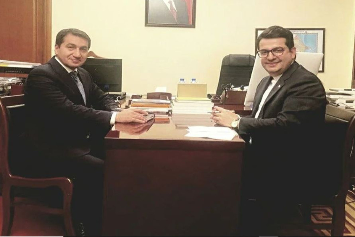 Хикмет Гаджиев принял посла Ирана в Азербайджане