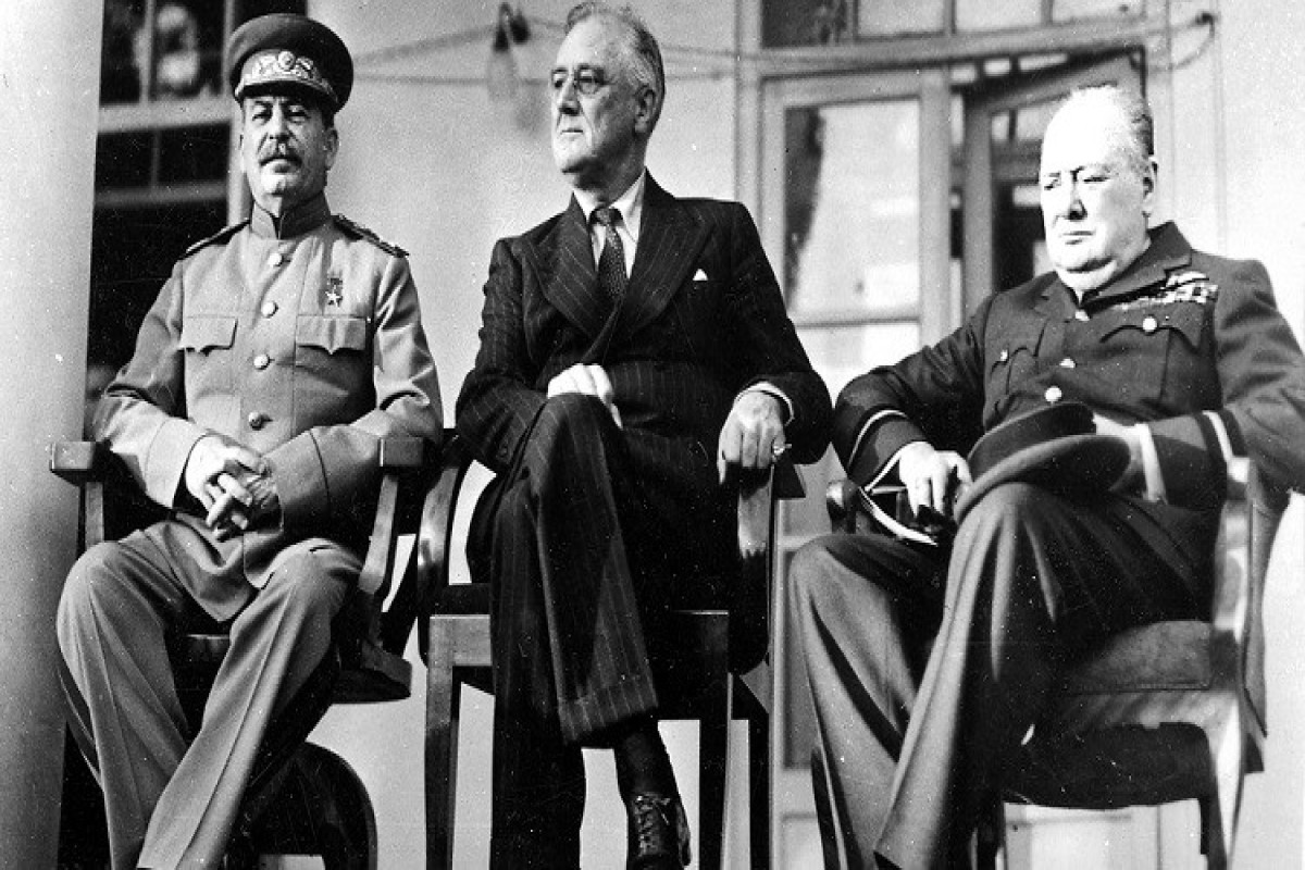 Сталин, Рузвельт, Черчилл