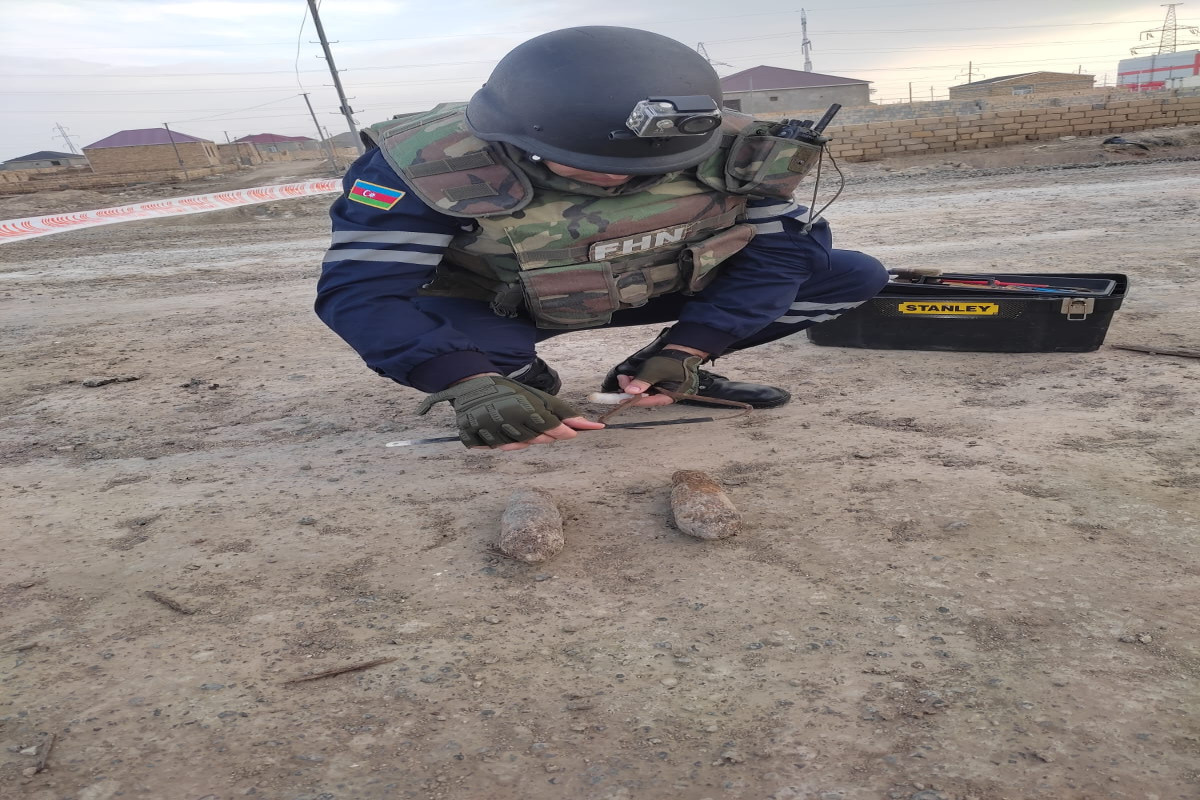 МЧС обнаружило боеприпасы в Сумгайыте-ФОТО 