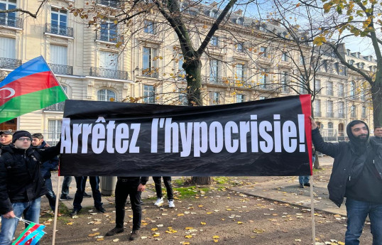 В Париже прошел митинг против обсуждения антиазербайджанской резолюции в Нацассамблее -ФОТО -ВИДЕО -ОБНОВЛЕНО 