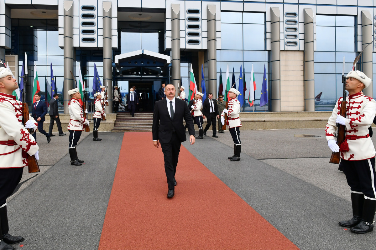 Официальный визит Президента Ильхама Алиева в Болгарию завершился