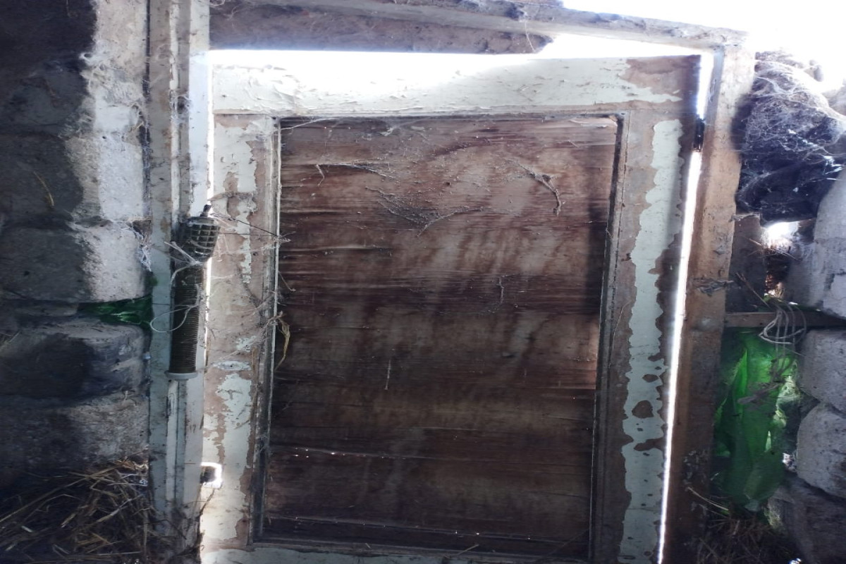 Очередная подлость: в Лачине обнаружены установленные армянами в домах "растяжки"-ФОТО 