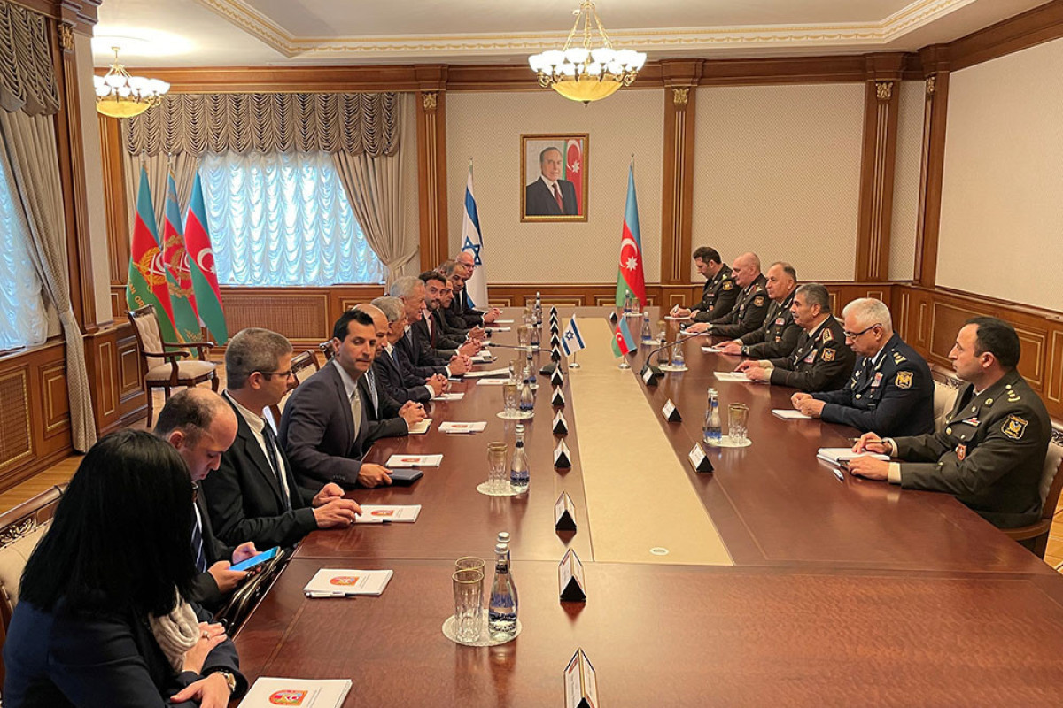 Азербайджан и Израиль обсудили военное сотрудничество-ФОТО 