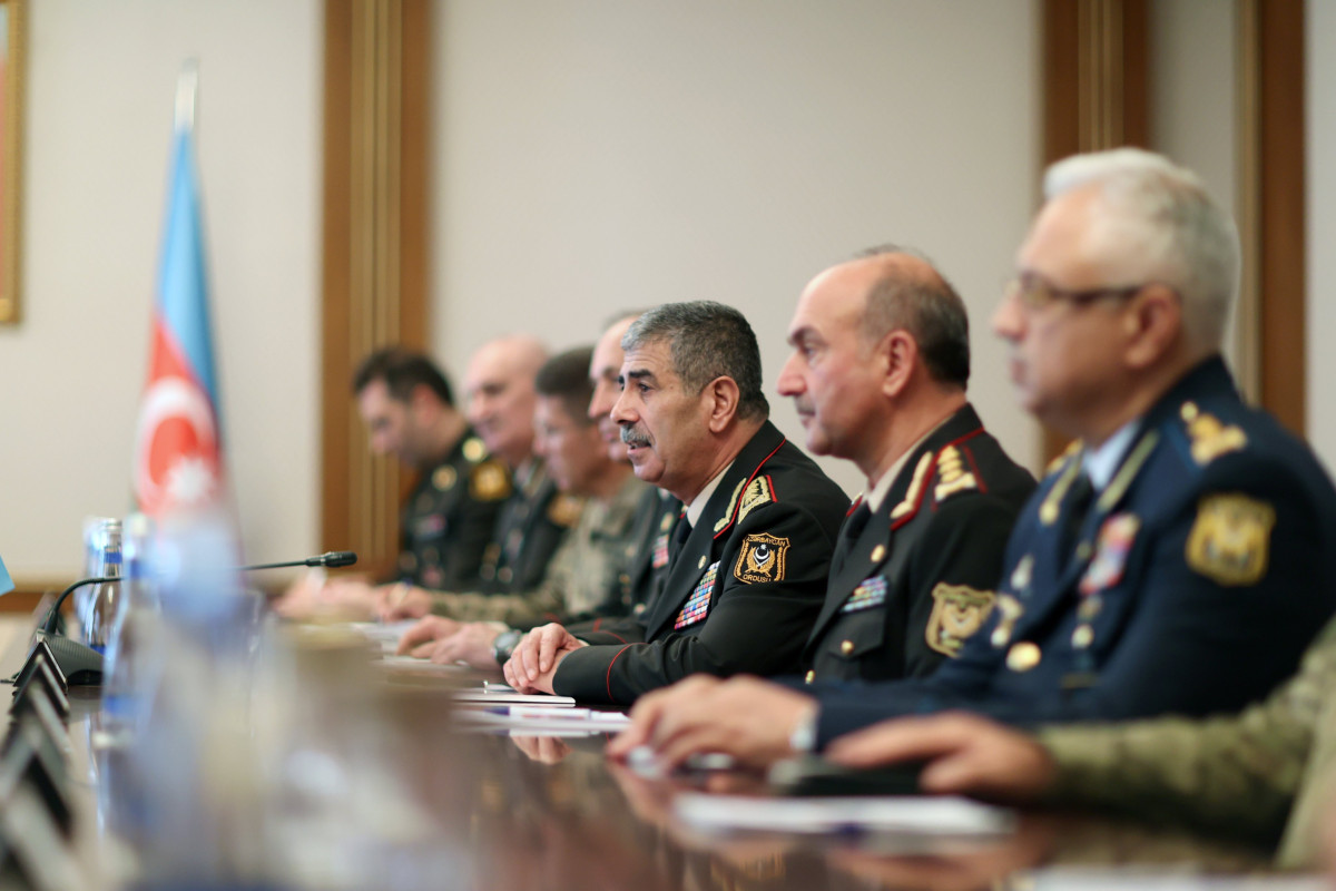Министры обороны Азербайджана и Турции провели встречу-ФОТО 