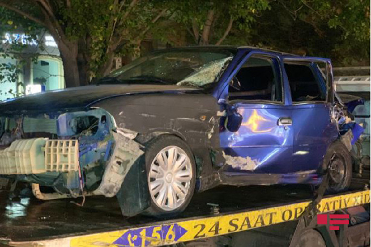 Авария на Ясамале -«Семерка» привела в негодность 5 автомобилей -ФОТО 