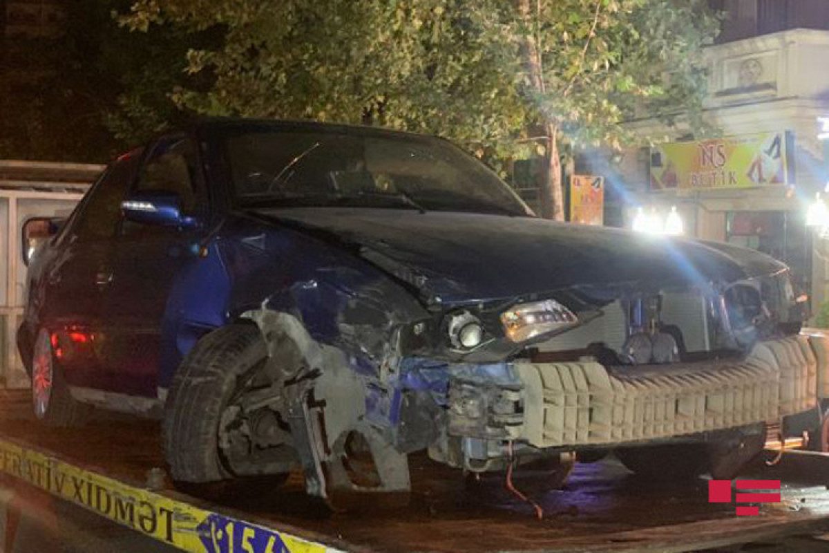 Авария на Ясамале -«Семерка» привела в негодность 5 автомобилей -ФОТО 