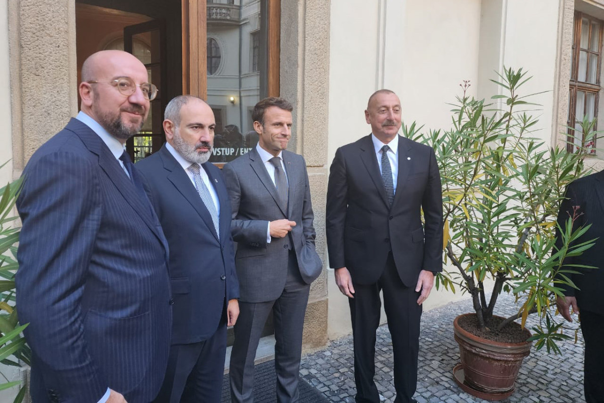 В Праге состоялась встреча лидеров Азербайджана, ЕС, Франции и Армении-ФОТО -ОБНОВЛЕНО 