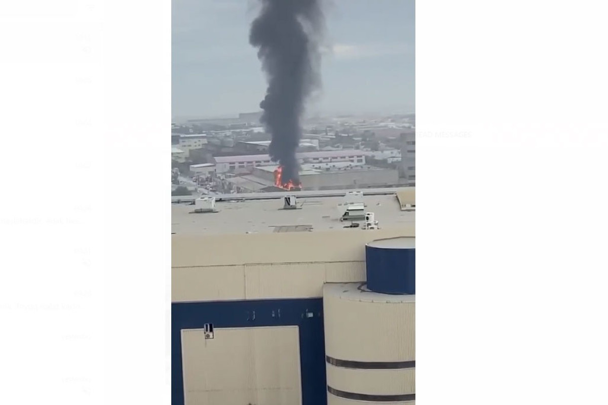 Пожар в торговом объекте в Баку локализован-ФОТО -ВИДЕО -ОБНОВЛЕНО-1 