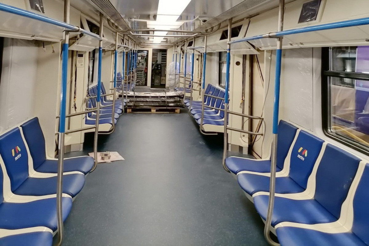 В бакинское метро завезли новые вагоны-ФОТО 