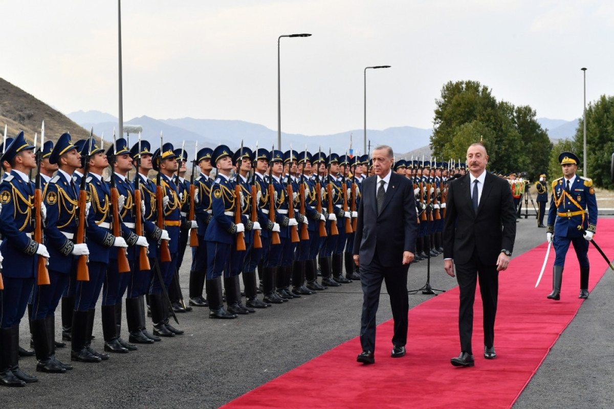 В Джебраиле состоялась встреча президентов Азербайджана и Турции один на один -ФОТО 
