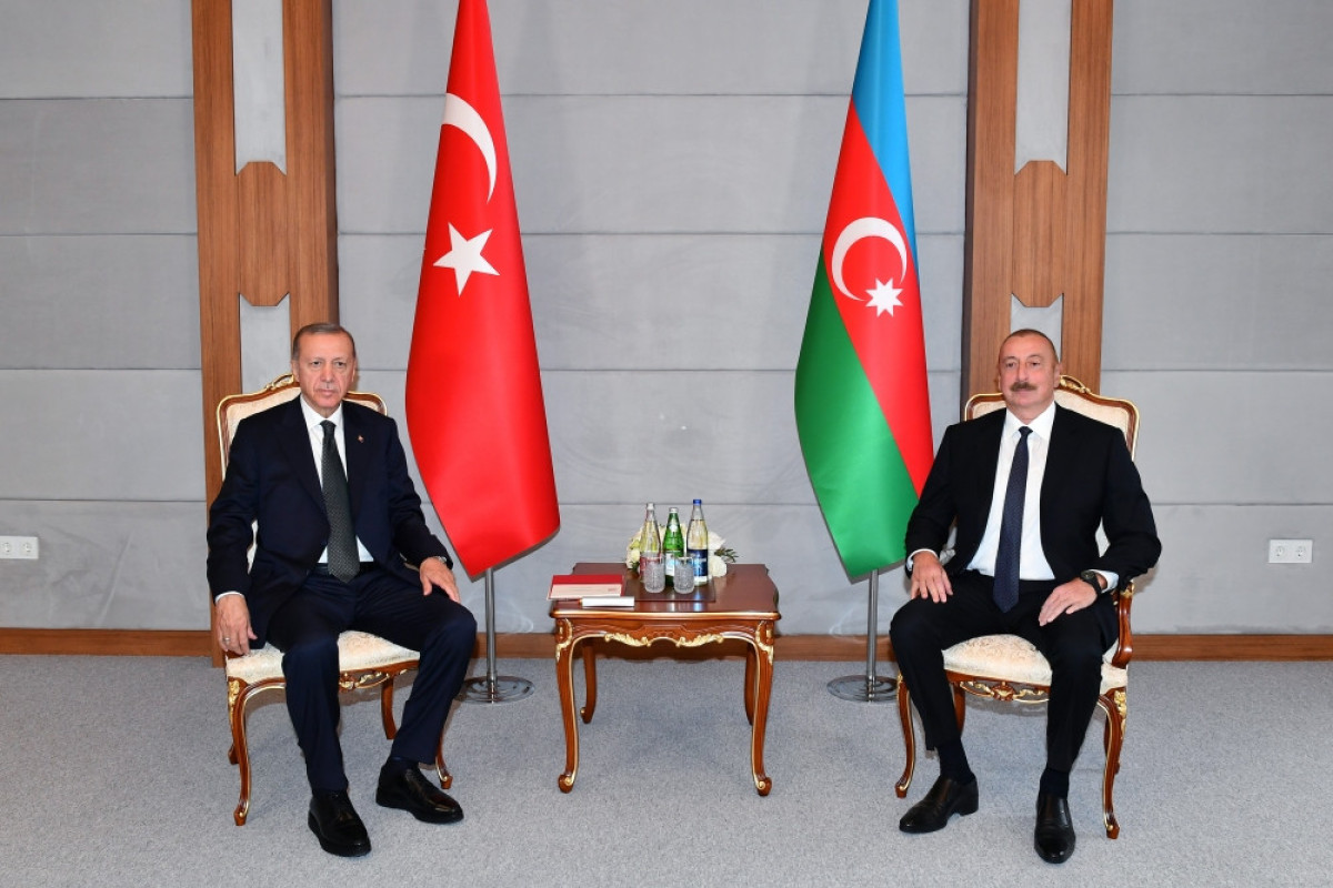 В Джебраиле состоялась встреча президентов Азербайджана и Турции один на один -ФОТО 