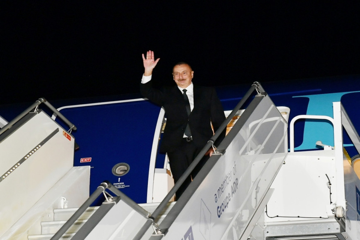 Завершился рабочий визит Президента Азербайджана Ильхама Алиева в Грузию 