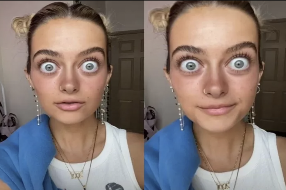 В сети удивились аномальному размеру глаз девушки