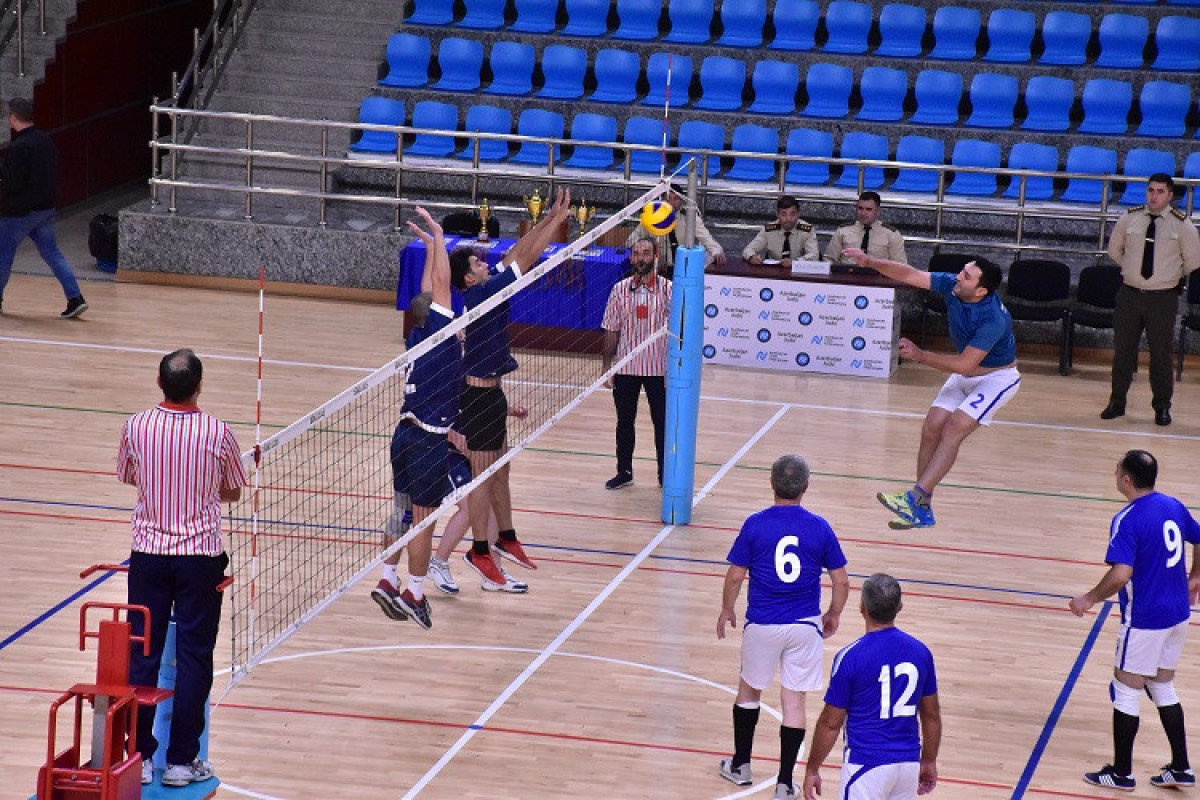 Подведены итоги чемпионата по волейболу среди учреждений МЧС Азербайджана -ФОТО 