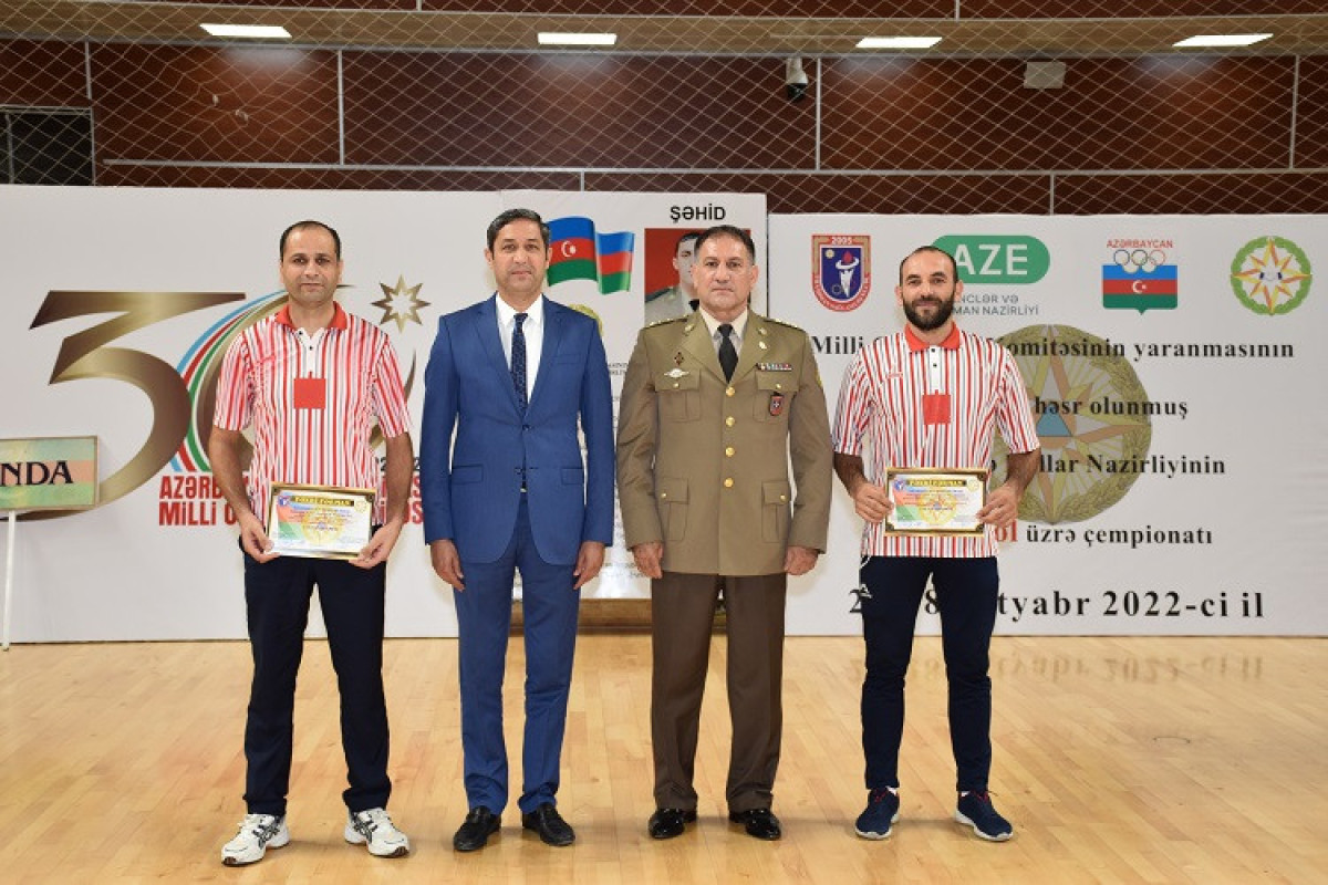 Подведены итоги чемпионата по волейболу среди учреждений МЧС Азербайджана -ФОТО 