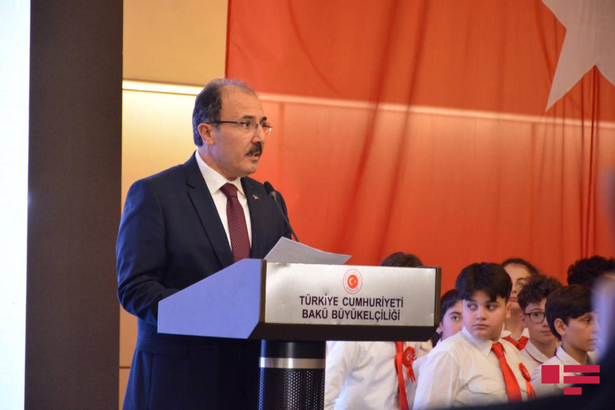 В Баку отметили национальный праздник Турции-ФОТО 