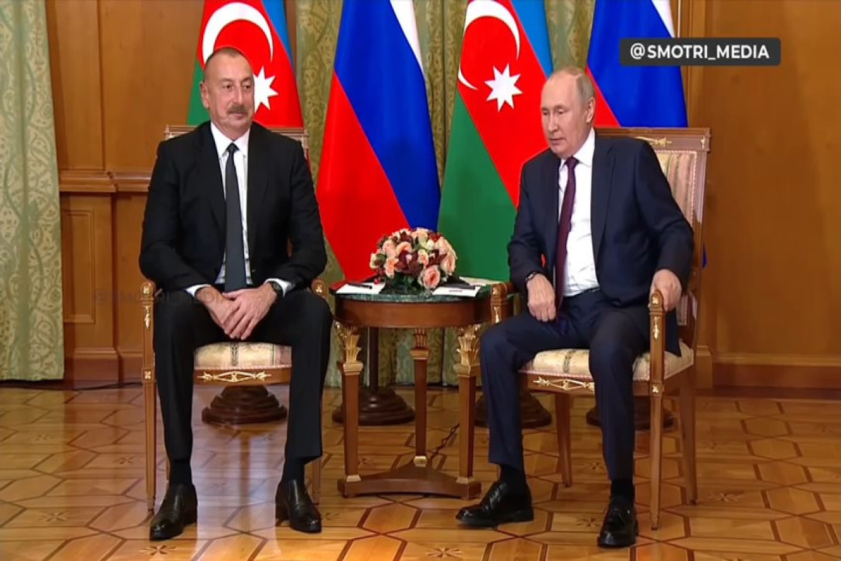 Ильхам Алиев Владимиру Путину: Карабахский вопрос решен, в этом контексте тут обсуждать нечего  -ВИДЕО -ОБНОВЛЕНО 