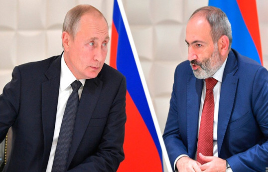 Владимир Путин, Никол Пашинян