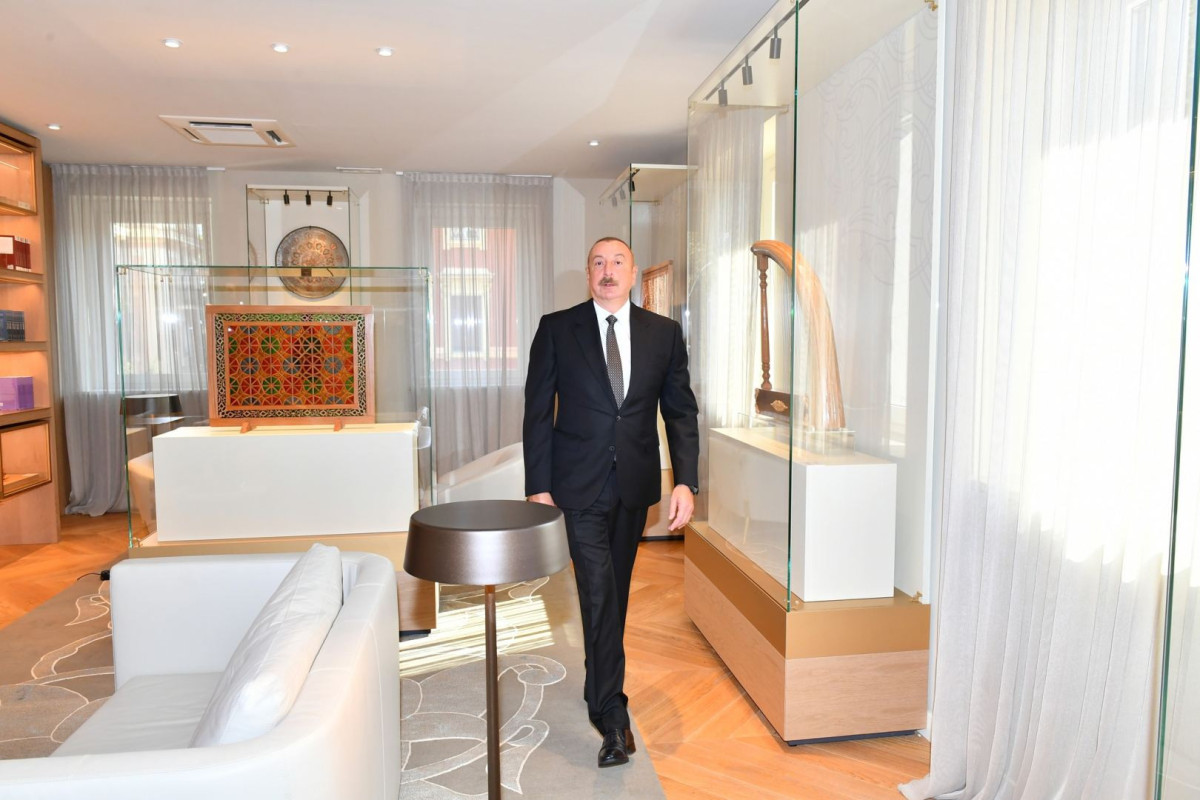 Ильхам Алиев принял участие в церемонии открытия нового здания посольства Азербайджана в Италии-ФОТО -ОБНОВЛЕНО 