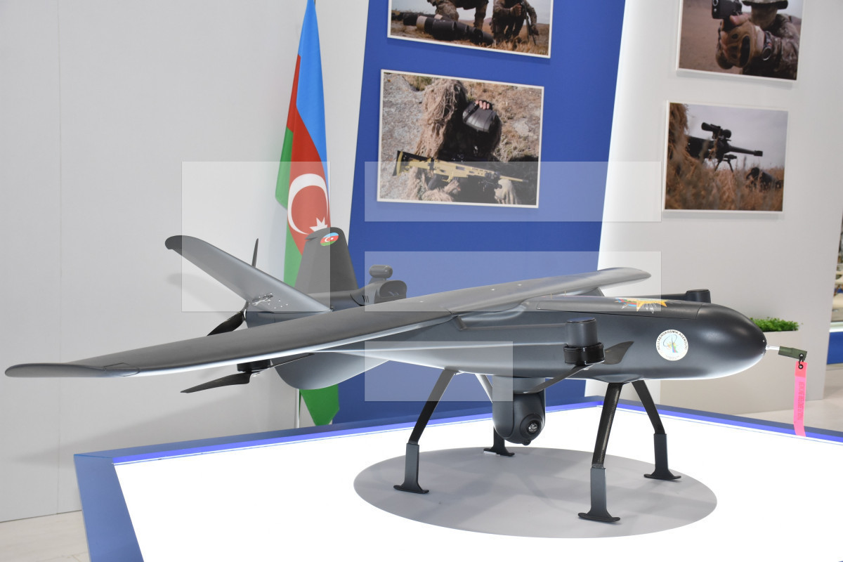 Азербайджан представил новые БПЛА на выставке ADEX-ФОТО 