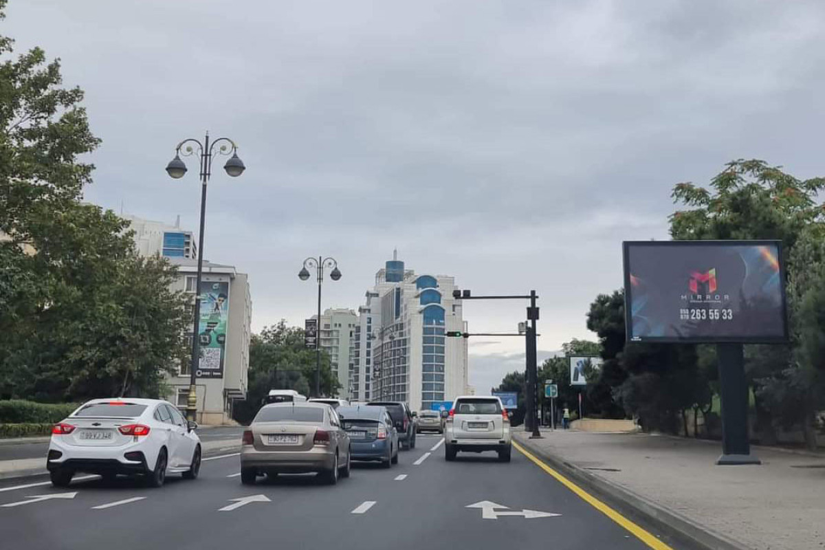 Вниманию водителей: внесено изменение в дорожную разметку на Тбилисском проспекте Баку