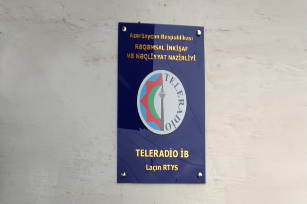 В Лачинском районе началось вещание азербайджанских ТВ и радио программ -ФОТО 