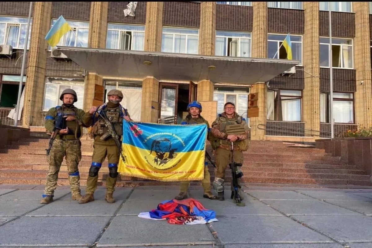 Украинская армия освободила город Купянск в Харьковской области-ФОТО 