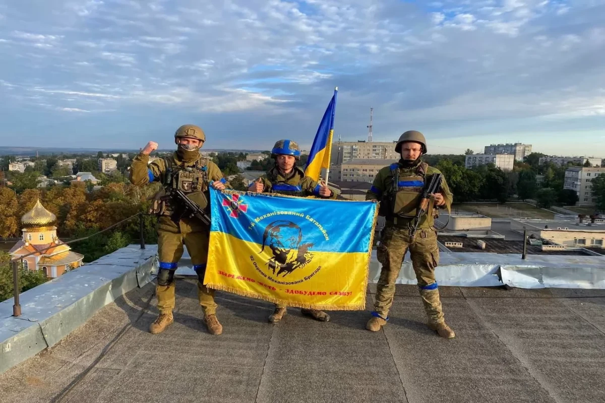 Украинская армия освободила город Купянск в Харьковской области-ФОТО 