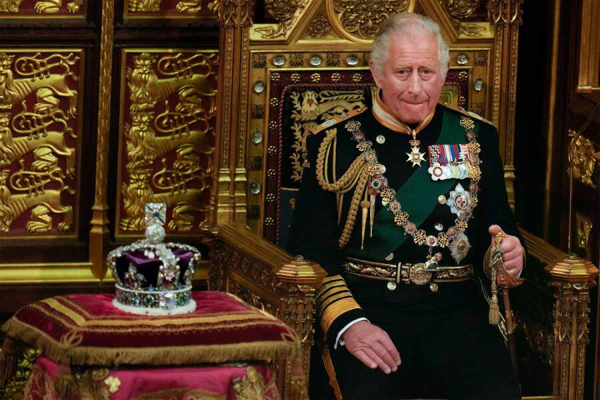 Король Чарльз III впервые обратился к парламенту Великобритании