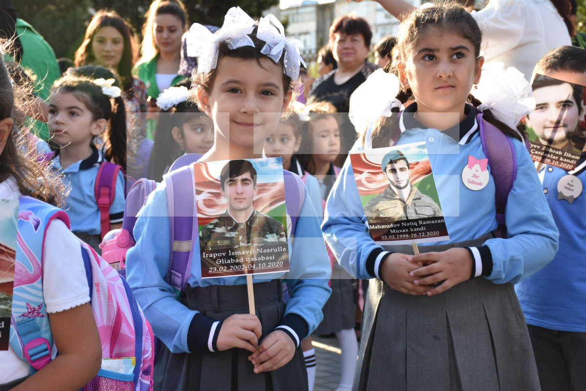 В Азербайджане отмечается День Знаний -ФОТО 