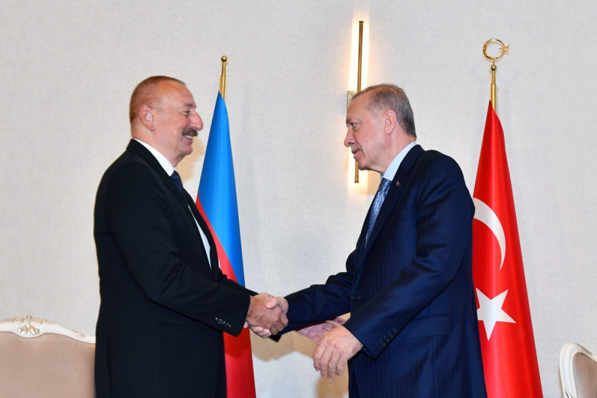 В Самарканде состоялась встреча Ильхама Алиева с  Реджепом Тайипом Эрдоганом-ФОТО 
