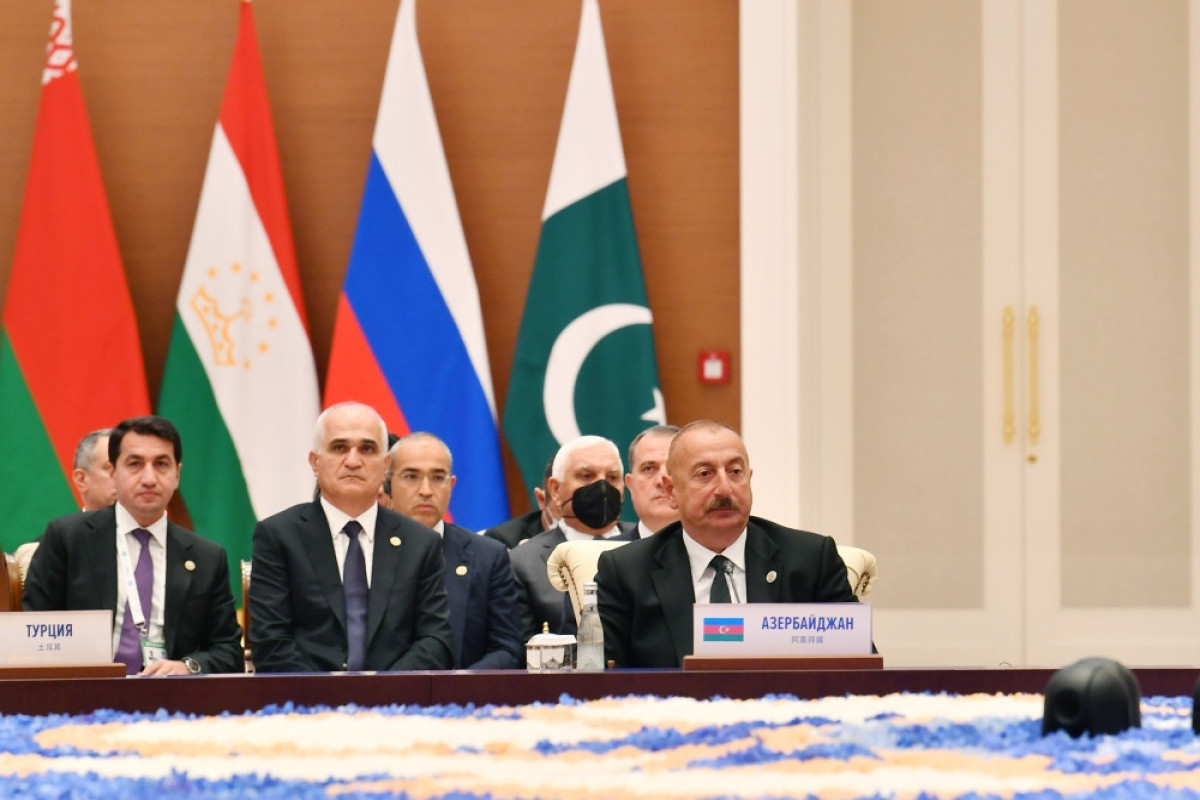 Президент Ильхам Алиев принял участие на саммите стран-членов ШОС-ФОТО 