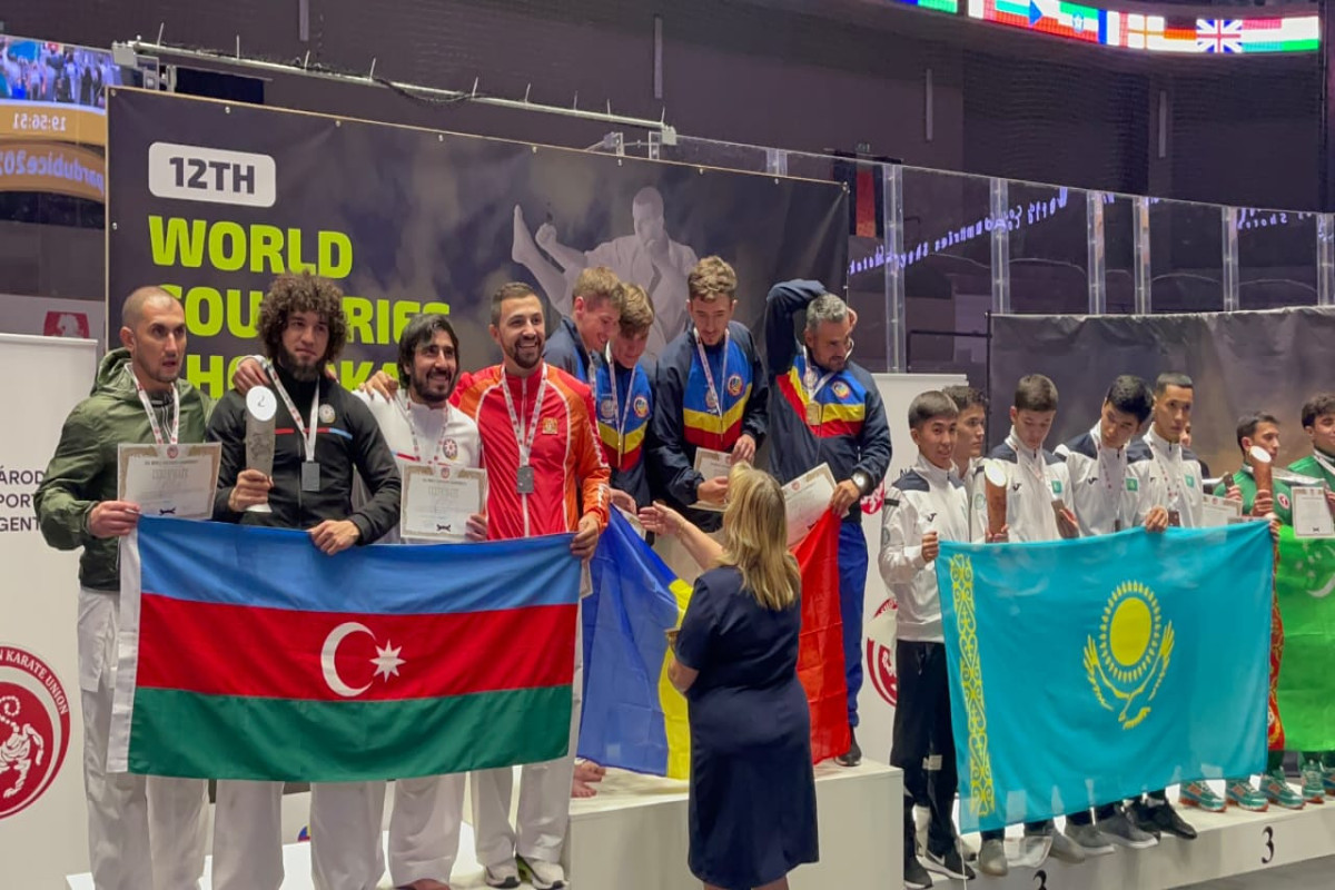 Члены команды МЧС Азербайджана по каратэ успешно выступили на чемпионате мира-ФОТО 