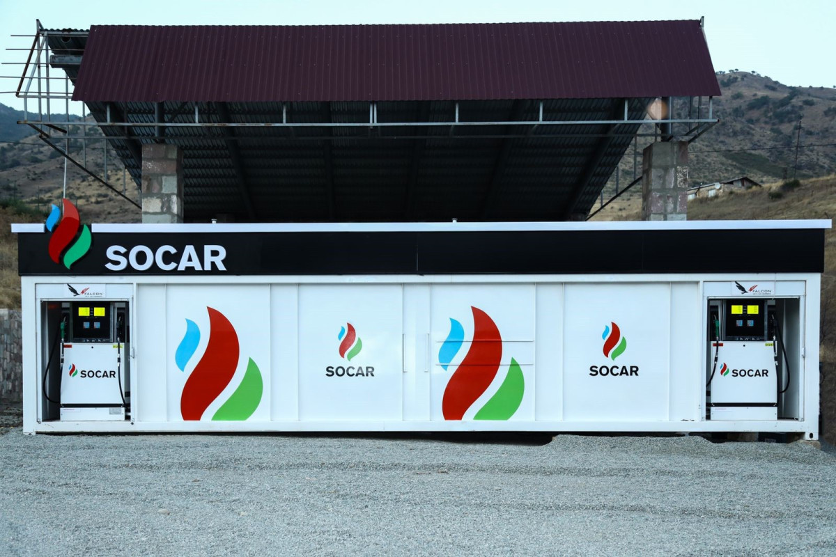 SOCAR сдала в эксплуатацию новую автозаправку в Гадруте