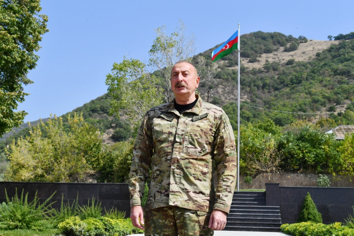 Ильхам Алиев: Без делимитации никто не может обвинить Азербайджан во вторжении на территорию Армении