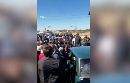 В Дагестане протестующие против мобилизации перекрыли трассу Хасавюрт — Махачкала