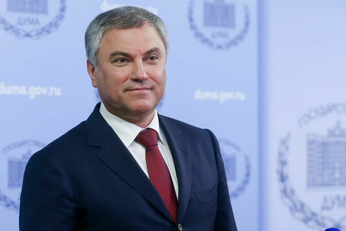 Спикер Госдумы РФ встретится с председателем парламента Азербайджана в Баку