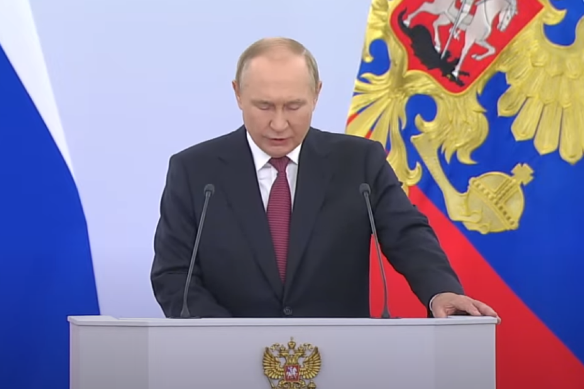 Заявление Путина по итогам референдумов о присоединении к России — ПРЯМОЙ ЭФИР 