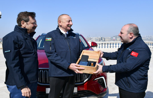 Первый турецкий электромобиль Togg представлен Президенту Азербайджана-ФОТО -ОБНОВЛЕНО 