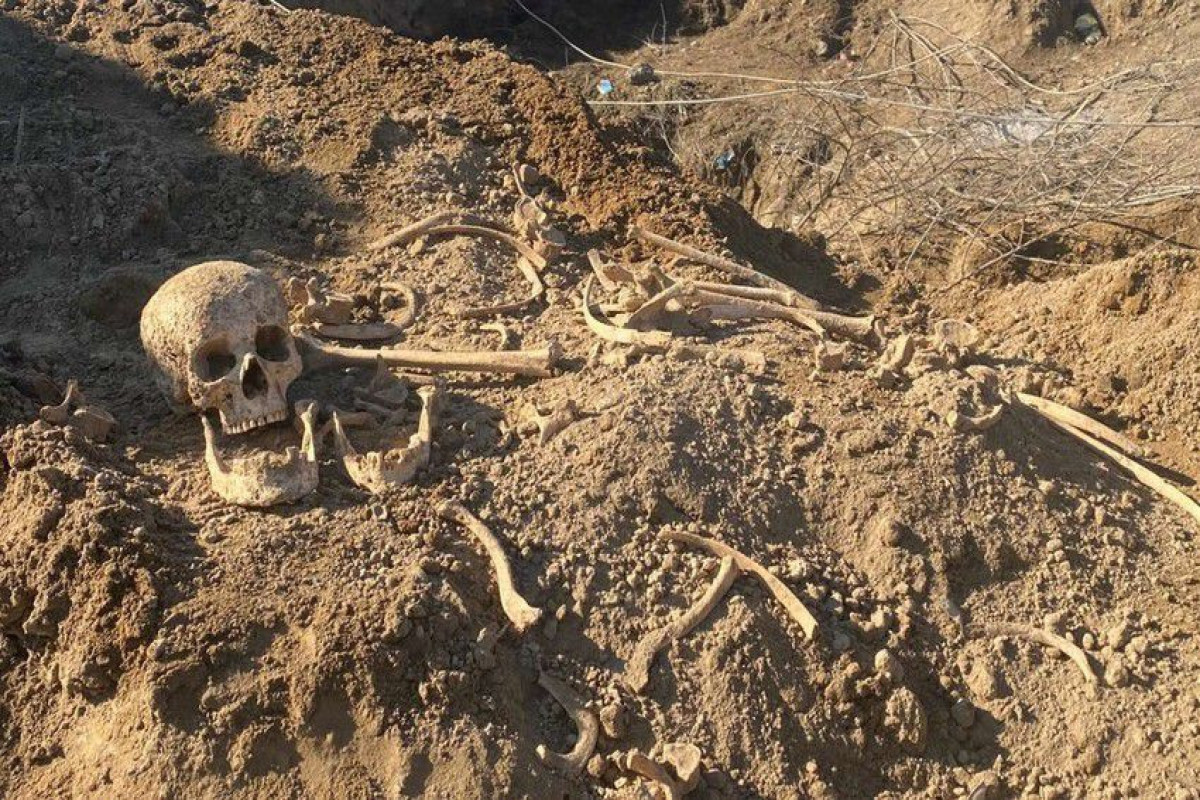 В Азербайджане на границе двух районов обнаружены человеческие останки
