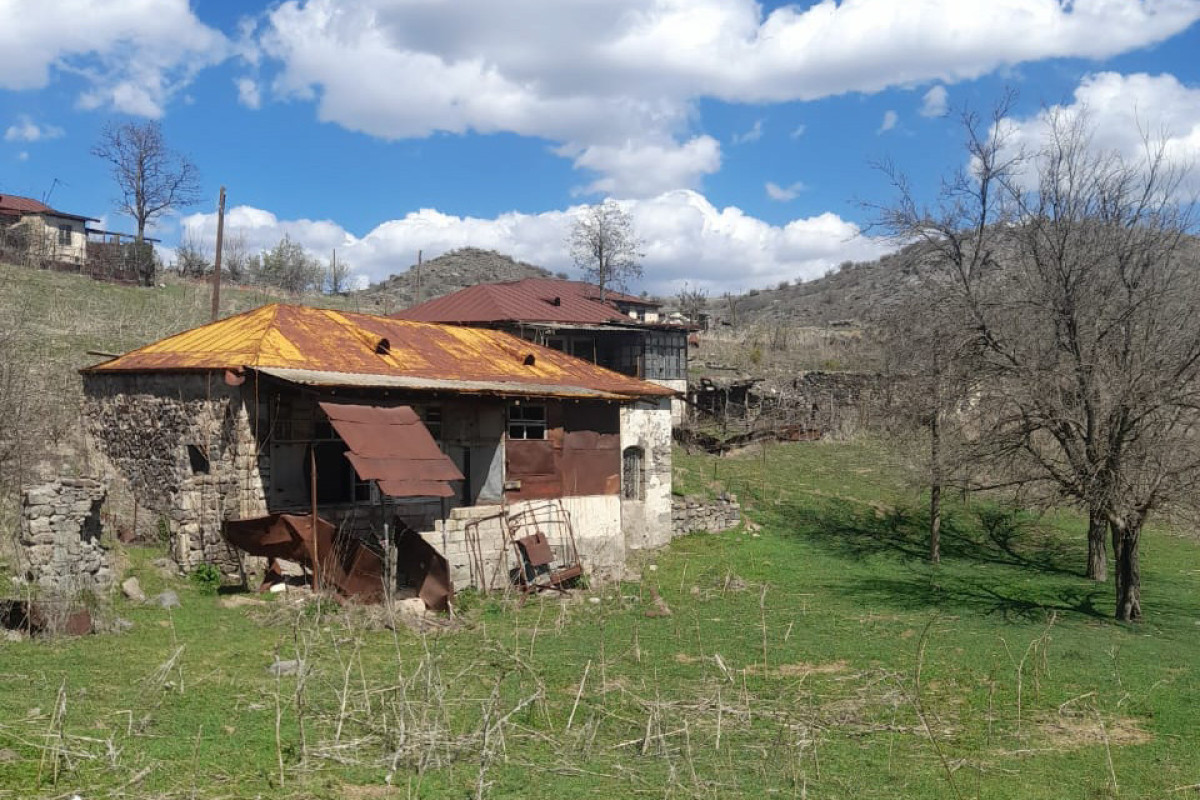 ANAMA: Разорвавшаяся в Лачине мина была заложена у входа в жилой дом-ФОТО 