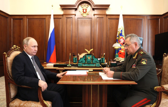 Владимир Путин, Сергей Шойгу
