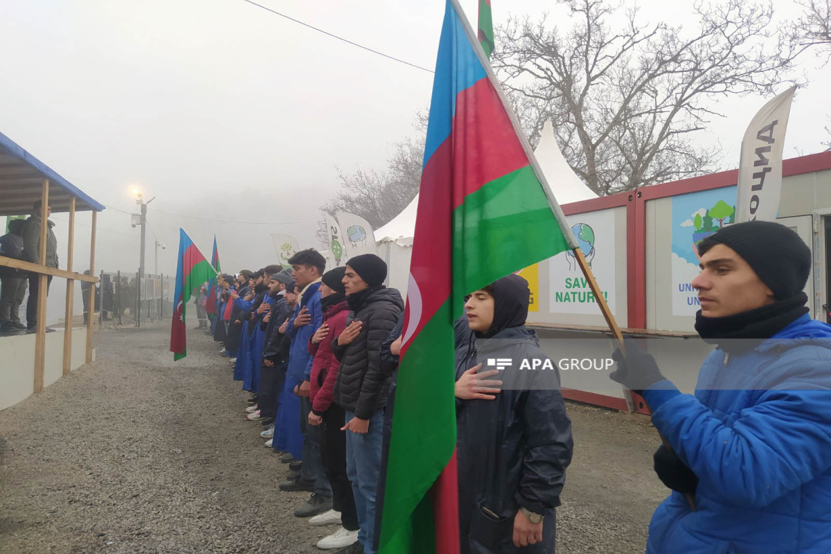 На Лачинской дороге продолжаются протесты-ФОТО 